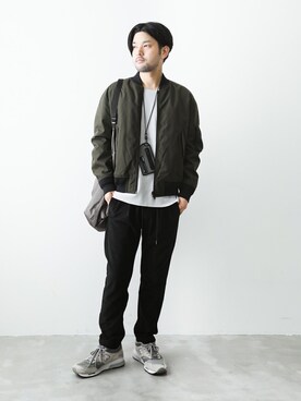 SHUさん(メンズ・170cm)の冬コーディネート