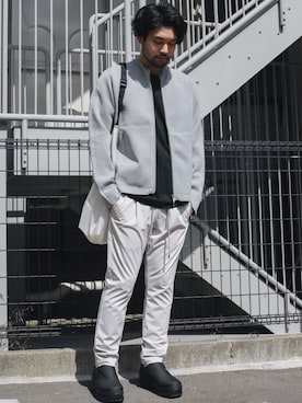 SHUさん（メンズ・170cm）の春コーディネート