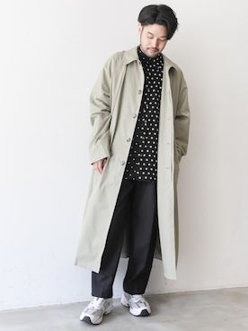 「stein（シュタイン）のアイテム」を使った、SHUさん（メンズ・170cm）の春コーディネート