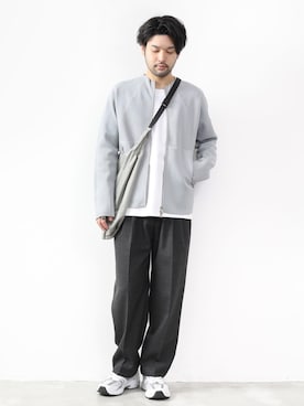 「stein（シュタイン）のアイテム」を使った、SHUさん（メンズ・170cm）の春コーディネート