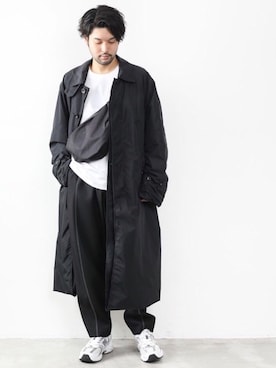 「stein（シュタイン）のアイテム」を使った、SHUさん（メンズ・170cm）の春コーディネート