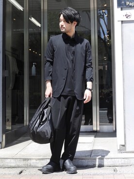 SHUさん(メンズ・170cm)の春コーディネート