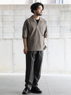 「stein」｜「アイテム（その他）」を使った、SHUさん（メンズ・170cm）の春コーディネート