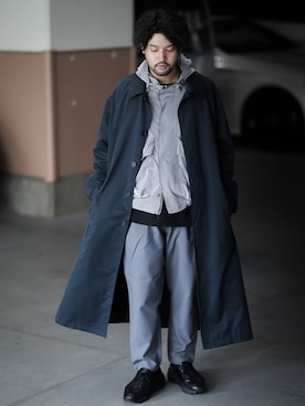 SHUさん（メンズ・170cm）の春コーディネート