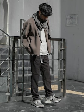 SHUさん（メンズ・170cm）の冬コーディネート