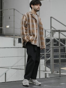 SHUさん（メンズ・170cm）の冬コーディネート