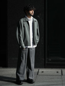 SHUさん（メンズ・170cm）の冬コーディネート