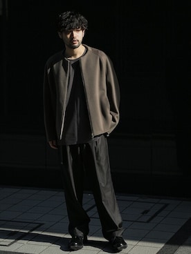 SHUさん（メンズ・170cm）の冬コーディネート