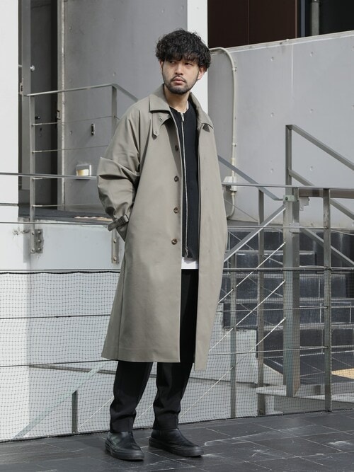 【人気定番デザイン】attachmentアタッチメント レザーブルゾン ATTACHMENT（アタッチメント）の「COW LEATHER BACK ZIP