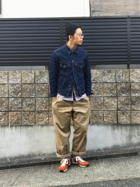 labo_matsuさん（メンズ・176cm）の冬コーディネート