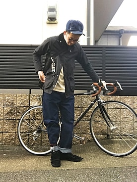 labo_matsuさん（メンズ・176cm）の冬コーディネート