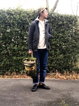 labo_matsuさん（メンズ・176cm）の冬コーディネート