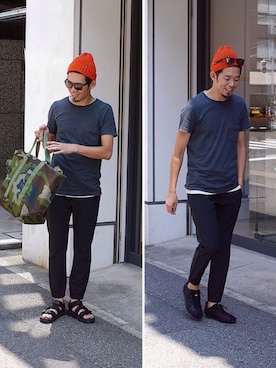 サンダルを使った 黒スニーカー のメンズ人気ファッションコーディネート Wear サンダルを使った 黒スニーカー のメンズ人気ファッションコーディネート Wear