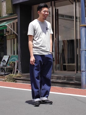 「PATRICK（パトリック）のアイテム」を使った、labo_matsuさん（メンズ・176cm）の夏コーディネート