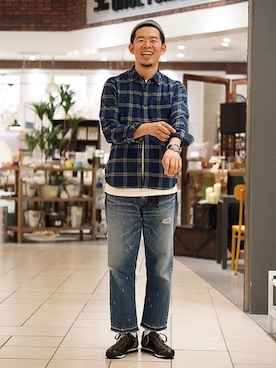 labo_matsuさん（メンズ・175cm）の秋コーディネート