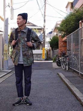 「PATRICK（パトリック）のアイテム」を使った、labo_matsuさん（メンズ・175cm）の秋コーディネート