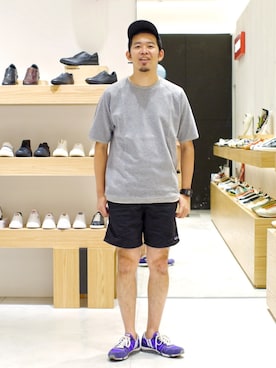 「PATRICK（パトリック）のアイテム」を使った、labo_matsuさん（メンズ・175cm）の夏コーディネート