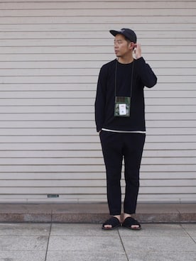 「アイテム（バッグ）」を使った、matsu_no_motoさん（メンズ・175cm・30代）の春コーディネート