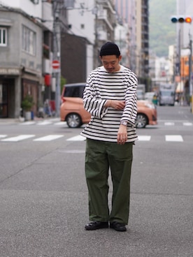「アイテム（腕時計）」を使った、matsu_no_motoさん（メンズ・176cm・30代）の春コーディネート