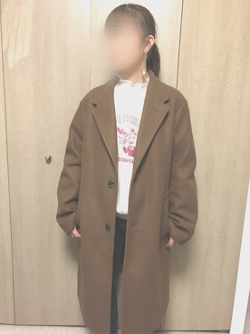 ay🧸さん（レディース・158cm）の冬コーディネート