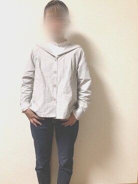 「North Object（ノースオブジェクト）のアイテム（ジャケット/アウター）」を使った、ay🧸さん（レディース・159cm）の春コーディネート