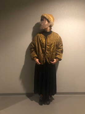 「North Object（ノースオブジェクト）のアイテム」を使った、ay🧸さん（レディース・159cm）の冬コーディネート