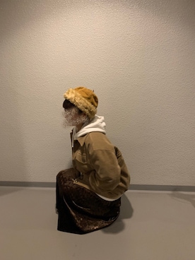 「North Object（ノースオブジェクト）のアイテム」を使った、ay🧸さん（レディース・159cm）の冬コーディネート