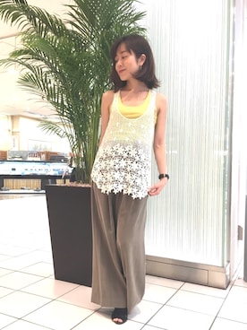 kubさん（レディース・152cm）の夏コーディネート