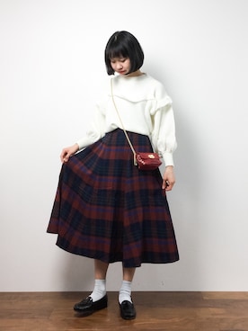 hinaさん（レディース・163cm）の冬コーディネート