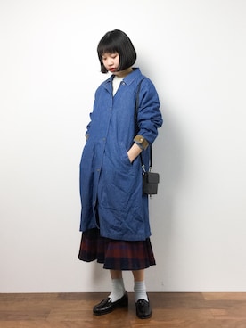 hinaさん（レディース・163cm）の冬コーディネート