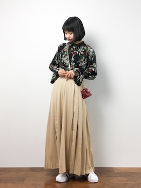 hinaさん（レディース・163cm）の冬コーディネート