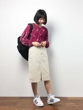 hinaさん（レディース・163cm）の冬コーディネート