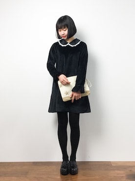 hinaさん（レディース・163cm）の冬コーディネート