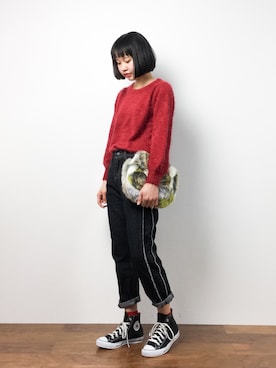 hinaさん(レディース・163cm)の冬コーディネート