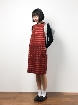 hinaさん（レディース・163cm）の冬コーディネート