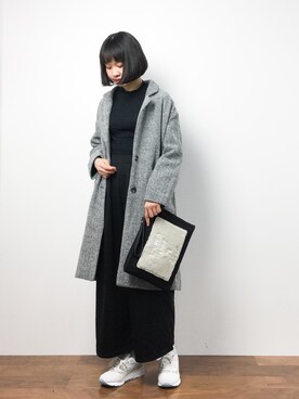 hinaさん（レディース・163cm）の冬コーディネート