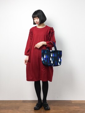 hinaさん（レディース・163cm）の冬コーディネート