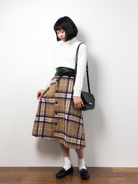 hinaさん(レディース・163cm)の冬コーディネート