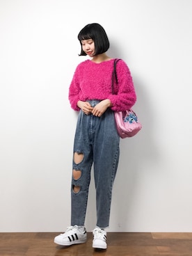 hinaさん（レディース・163cm）の冬コーディネート