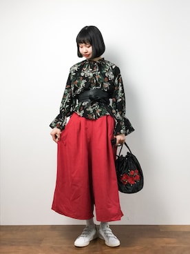 hinaさん（レディース・163cm）の冬コーディネート