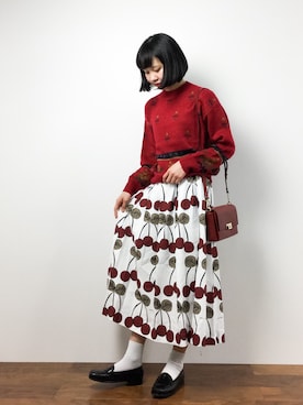 hinaさん（レディース・163cm）の冬コーディネート