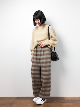 hinaさん（レディース・163cm）の冬コーディネート