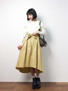 hinaさん（レディース・163cm）の冬コーディネート