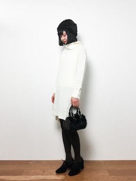 hinaさん（レディース・163cm）の冬コーディネート