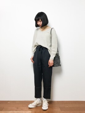 hinaさん（レディース・163cm）の冬コーディネート