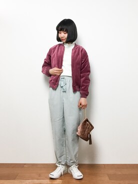 hinaさん(レディース・163cm)の冬コーディネート