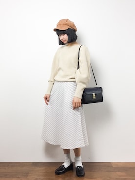 hinaさん（レディース・163cm）の冬コーディネート