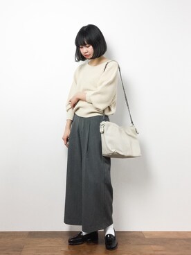 hinaさん(レディース・163cm)の冬コーディネート