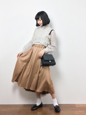 hinaさん（レディース・163cm）の冬コーディネート