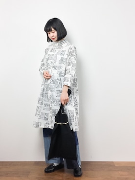 hinaさん（レディース・163cm）の冬コーディネート